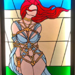 Beautiful Stained Glass Erotic Light Boxes